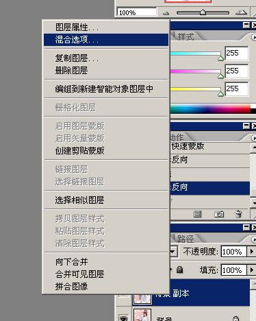 混合选项